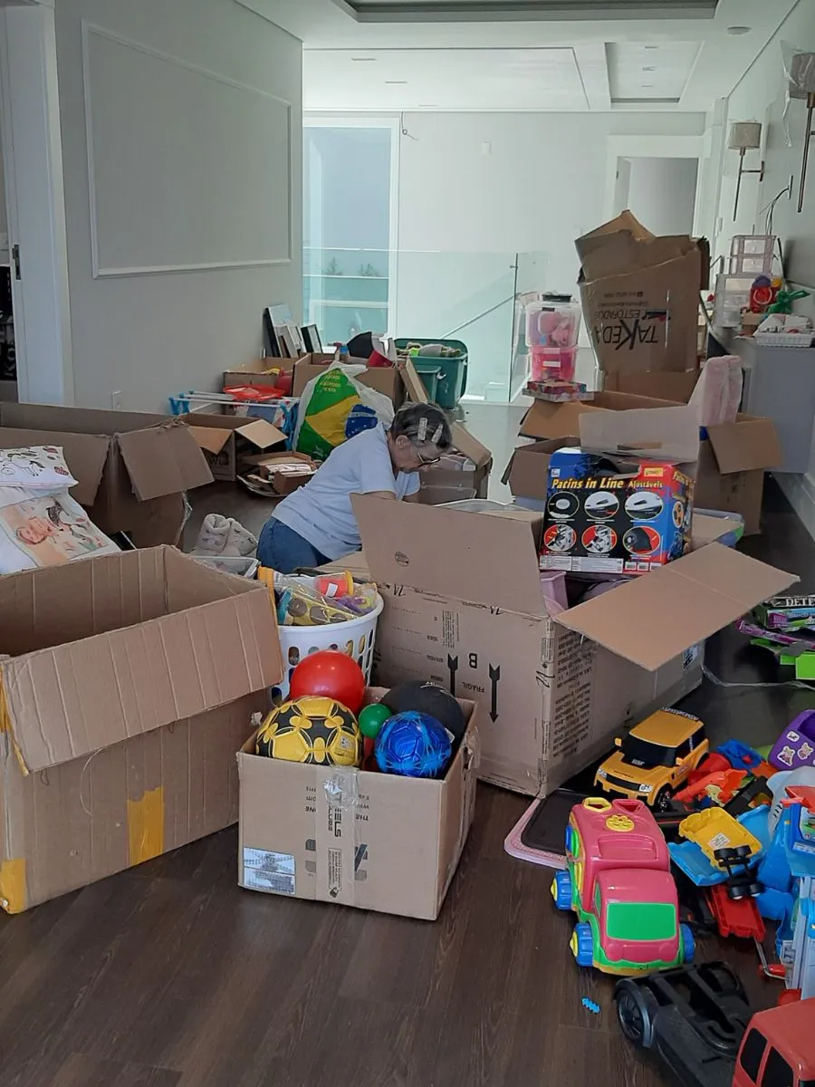 Organização de mudança residencial em Guarapuava por Angela Marconato